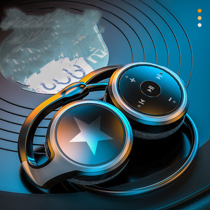 New Wireless Bluetooth Headset Fast Pairing MP3 Player