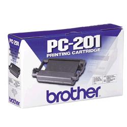 Brother PC-201 1 Print Cartridge + 1 Roll- to suit