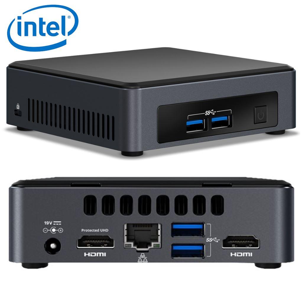 INTEL NUC mini PC i7-8650U 4.2GHz 2xDDR4 SODIMM M.2 SSD 2xHDMI