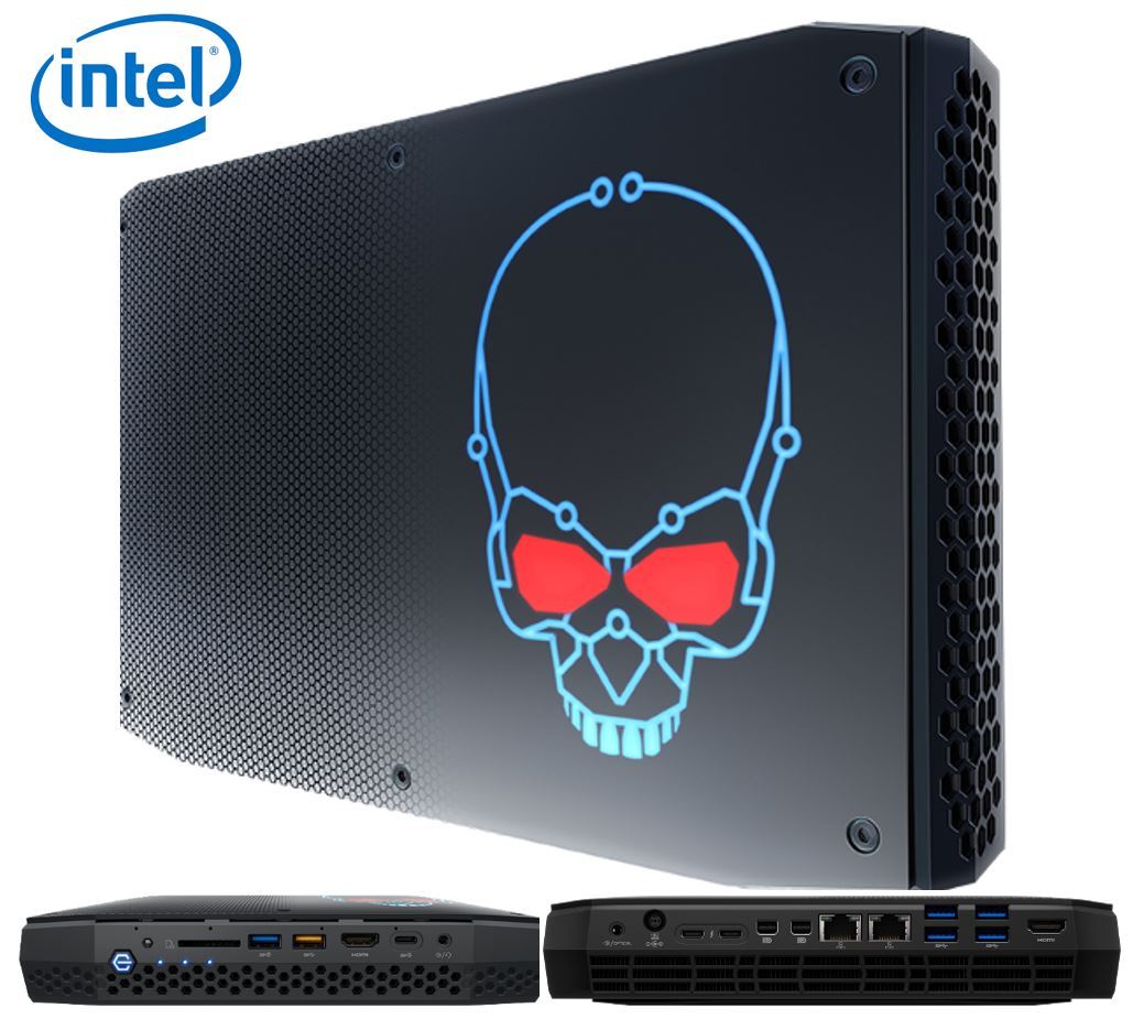 INTEL NUC mini PC i7-8809G 4.2GHz Radeon RX Vega M GH 16GB DDR4 1TB