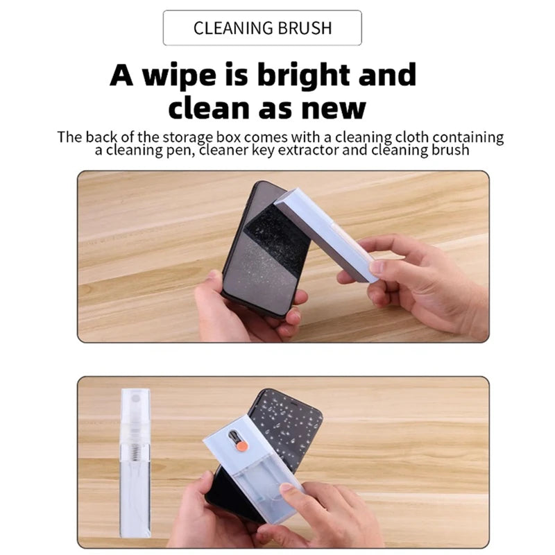 Features 10-In-1 Computer Cleaning Kit Camera Tablet Screen Headphone