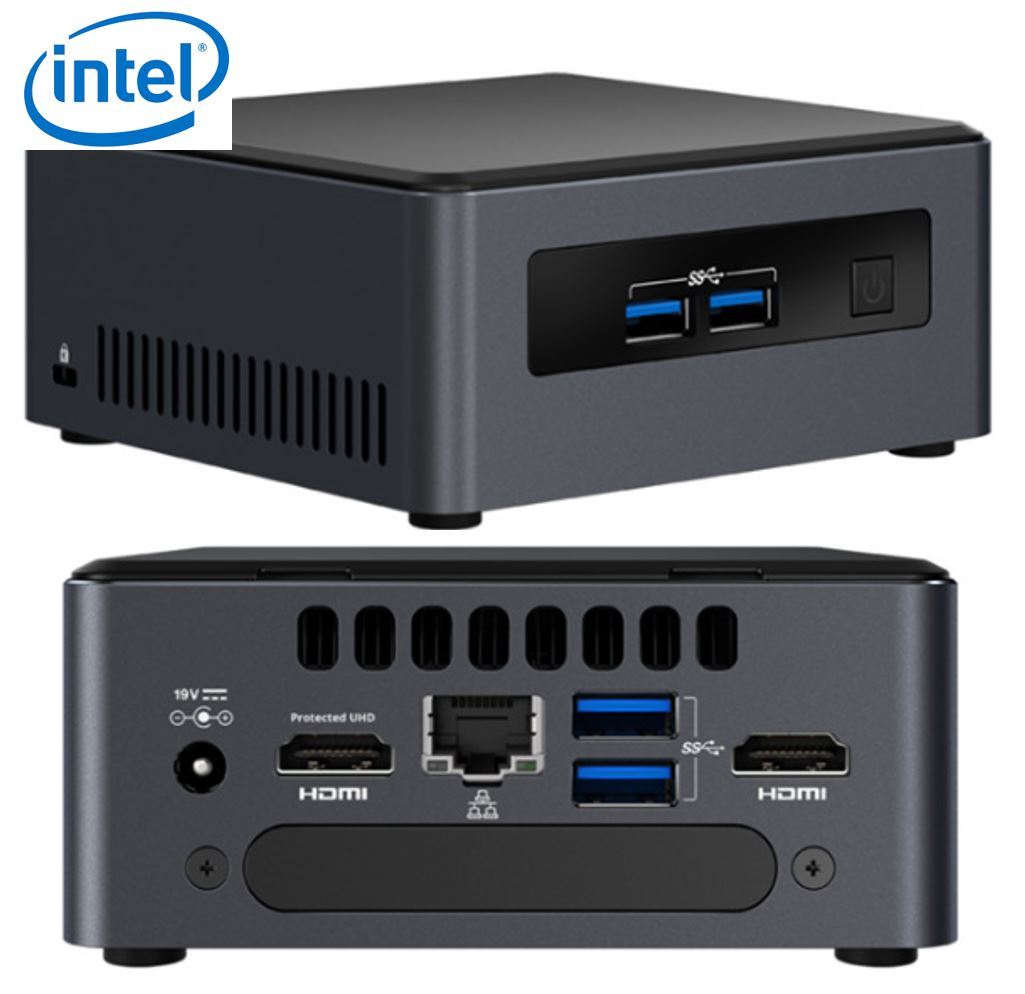 INTEL NUC mini PC i7-8650U 4.2GHz 2xDDR4 SODIMM M.2 & 2.5' SSD 2xHDMI